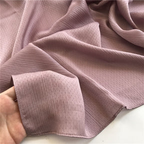 WJA35 Wrinkled Chiffon Solid Color Shawl