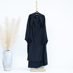 LR662  Children's solid color long gown dress  baby abaya  abaya