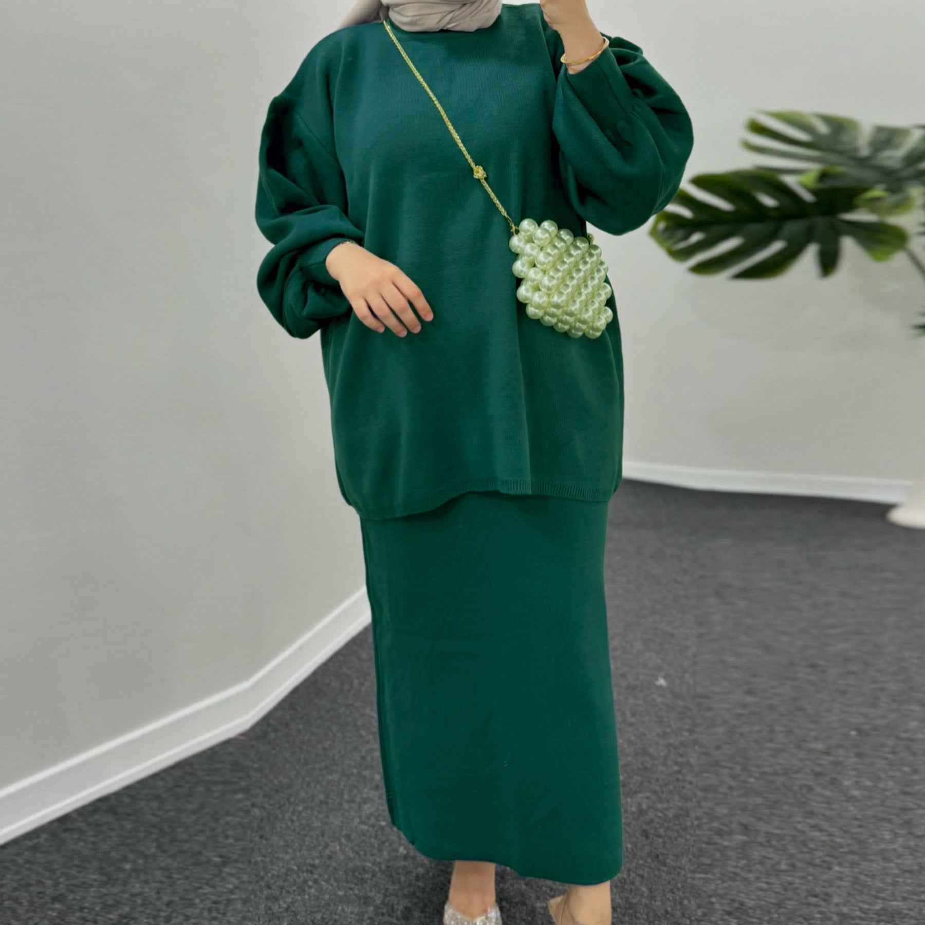 LR928  Heavyweight Plain Jersey Set for Fall/Winter