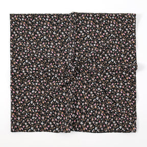 YW347  115*115CM Large Size Floral Pearl Chiffon Printed Square Scarf