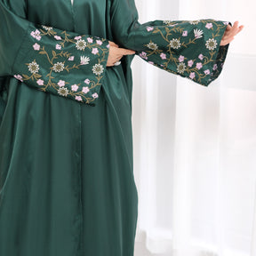 LR827   Party exquisite embroidered floral sleeve cardigan