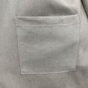 24891#  Fall Winter Plain Suede-Texture Open Abaya