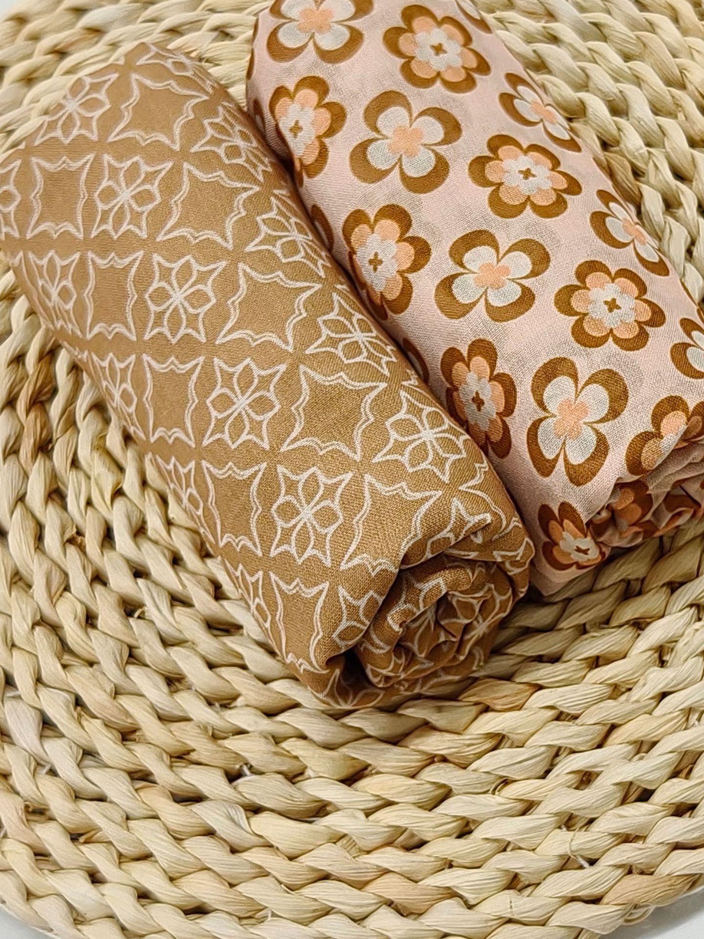G1045 110*110cm  Quick-Dry Sun-Shading Voile Printed Square Scarf