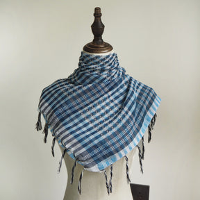 XA003  102*102cm Desert Tactical Tassel Scarf - MOQ:2