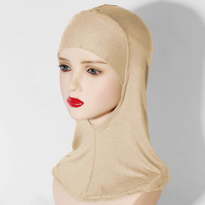 YOH-01  Modal Multi Color Breathable Neck Protection High Elastic Bottom Hat Cover Scarf Cover Headscarf