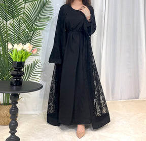 LSLJT  Muslim Fashion Dress Abaya