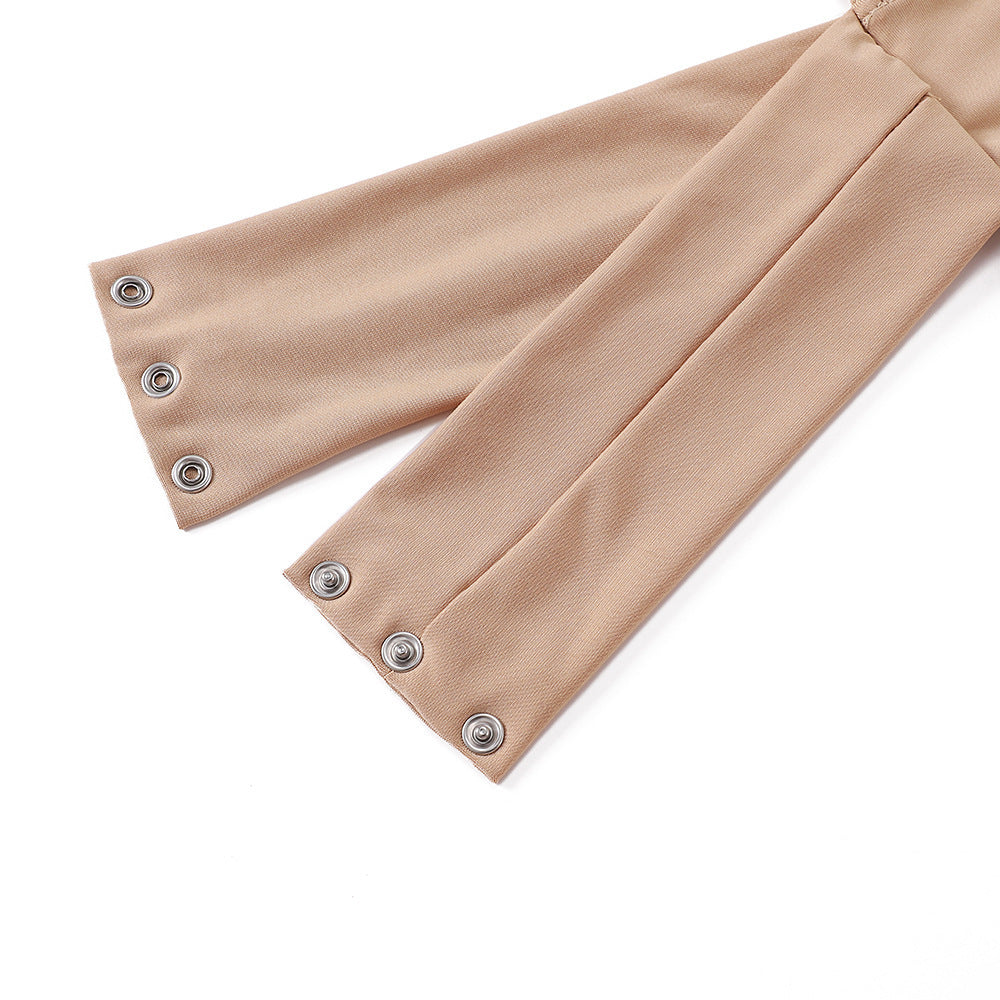 MSL305  Plain Chin-Covering Convenient Hijab Undercap