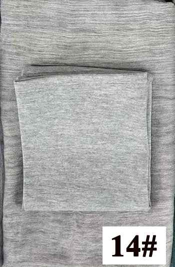 HY014  Textured Rayon Hijab with Cap