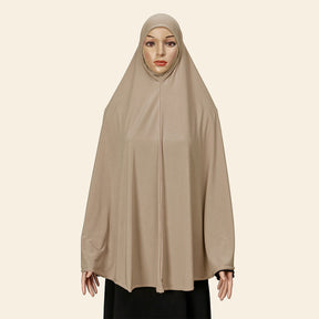 MSL087  Double crystal hemp women's hijab