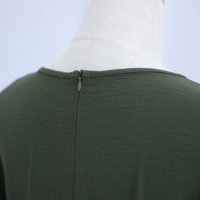 LR1077  Women's Plain Minimalist Dress for Daily Wear