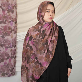 MD022  Modal single stitch Muslim hijab