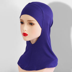 YOH-01  Modal Multi Color Breathable Neck Protection High Elastic Bottom Hat Cover Scarf Cover Headscarf