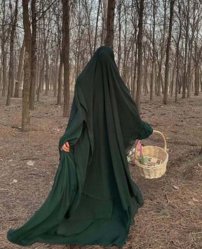 LN1027   Solid color chiffon large swing headscarf