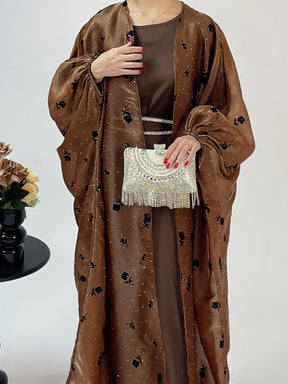 MGTZ  Muslim Abaya Rose Dress