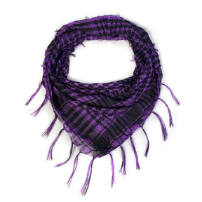 XA001 98*98cm Web Silk Houndstooth Square Scarf