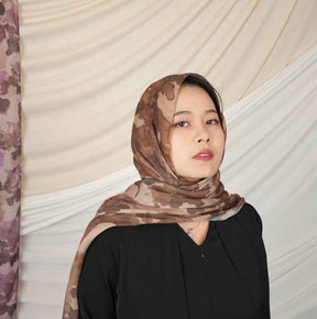 MD022  Modal single stitch Muslim hijab