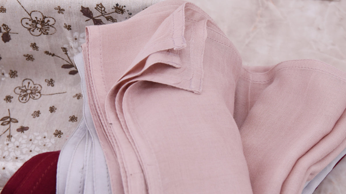 HY001   70X180CM 61COLRO Double stitch Modal cotton  hijab High Quality