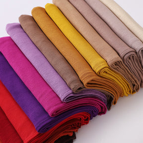 MSL270 Modal cotton solid color headscarf scarf