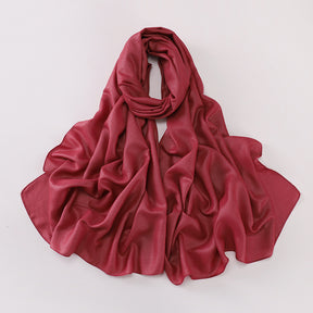 MSL328 Pure color diamond chiffon long scarf scarf wholesale