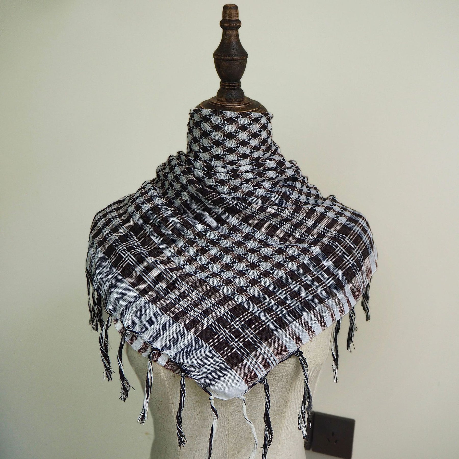 XA003  102*102cm Desert Tactical Tassel Scarf - MOQ:2