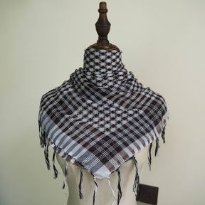 XA003  102*102cm Desert Tactical Tassel Scarf - MOQ:2