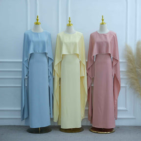 LR1134 Exquisite Pearl-Embellished Abaya – Opulent Craftsmanship, Timeless Elegance