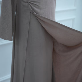LR1077  Women's Plain Minimalist Dress for Daily Wear