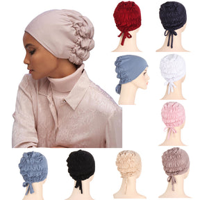 MYJ003  Modal elastic bottoming hat cap