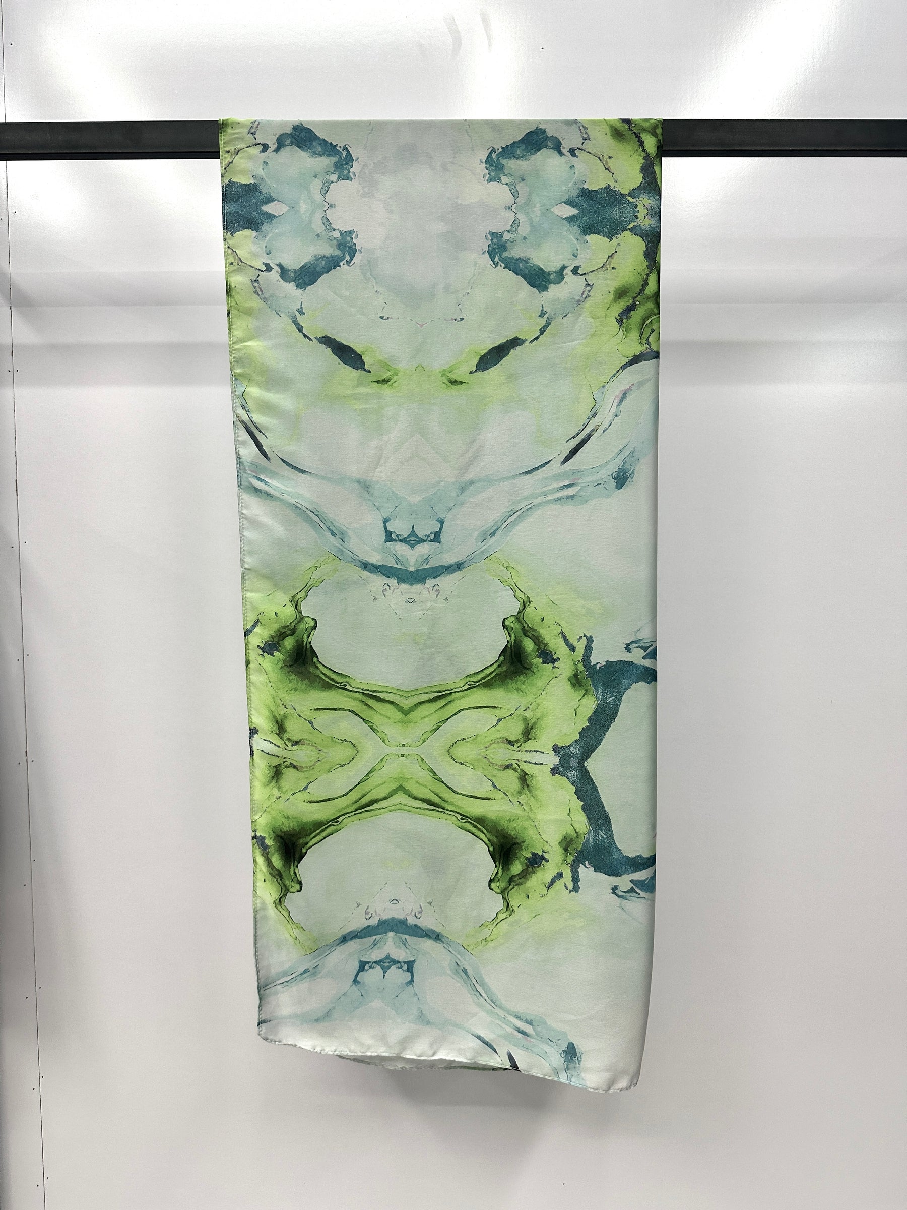 MYS001   Printed silk  hijab