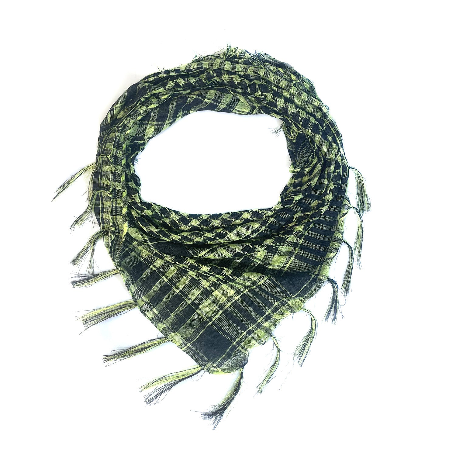 XA001 98*98cm Web Silk Houndstooth Square Scarf