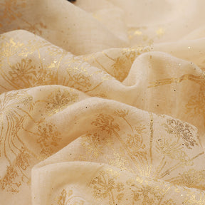 MSL189  Foil-stamped floral pattern women's hijab