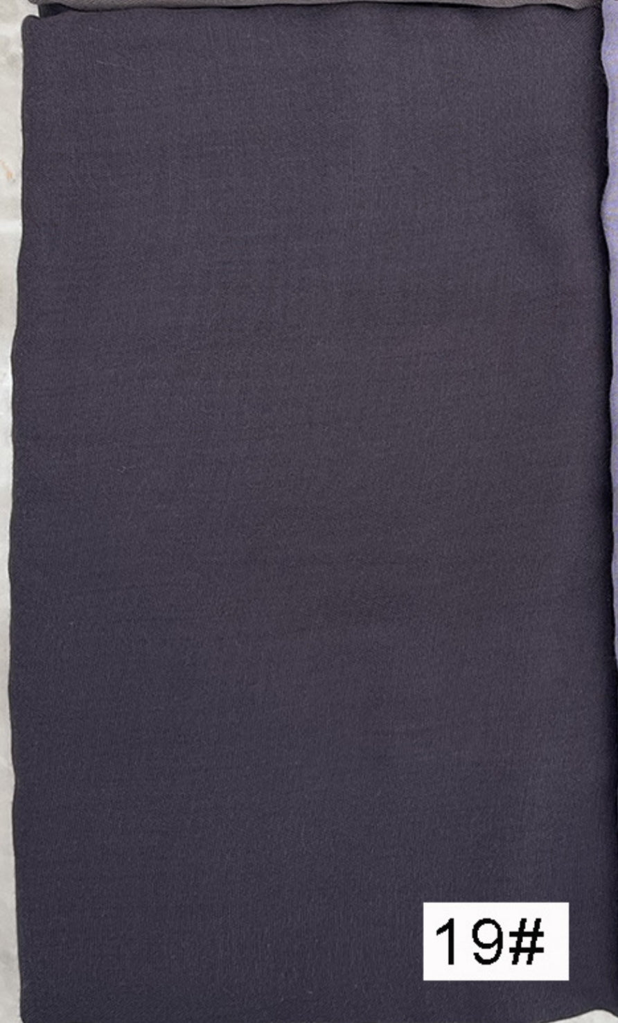 YZ229 Cotton Viscose Single Stitch Modal Hijab
