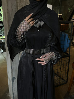 WZ  Muslim Chiffon Abaya