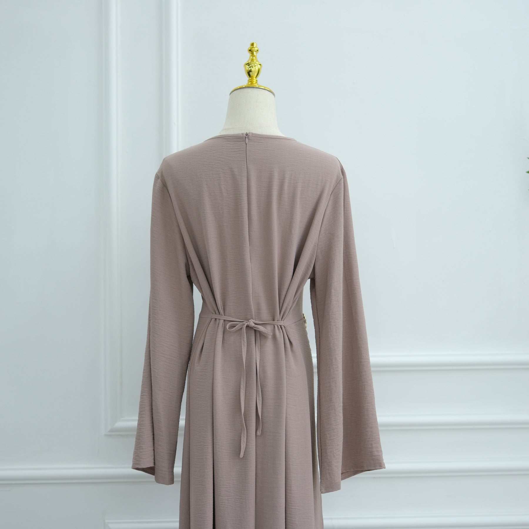 LR1077  Women's Plain Minimalist Dress for Daily Wear