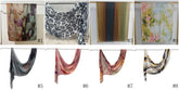 MJ001  Double stitch modal hijab with beautiful prints – softness meets artistry
