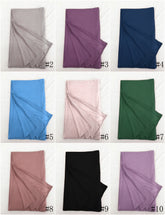 JB50  Bamboo Fiber Jersey, Fine, Soft, Non-Pilling Hijab