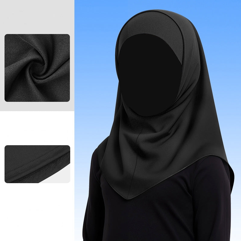 GT001  Sunshade thin ice silk children's hood cap
