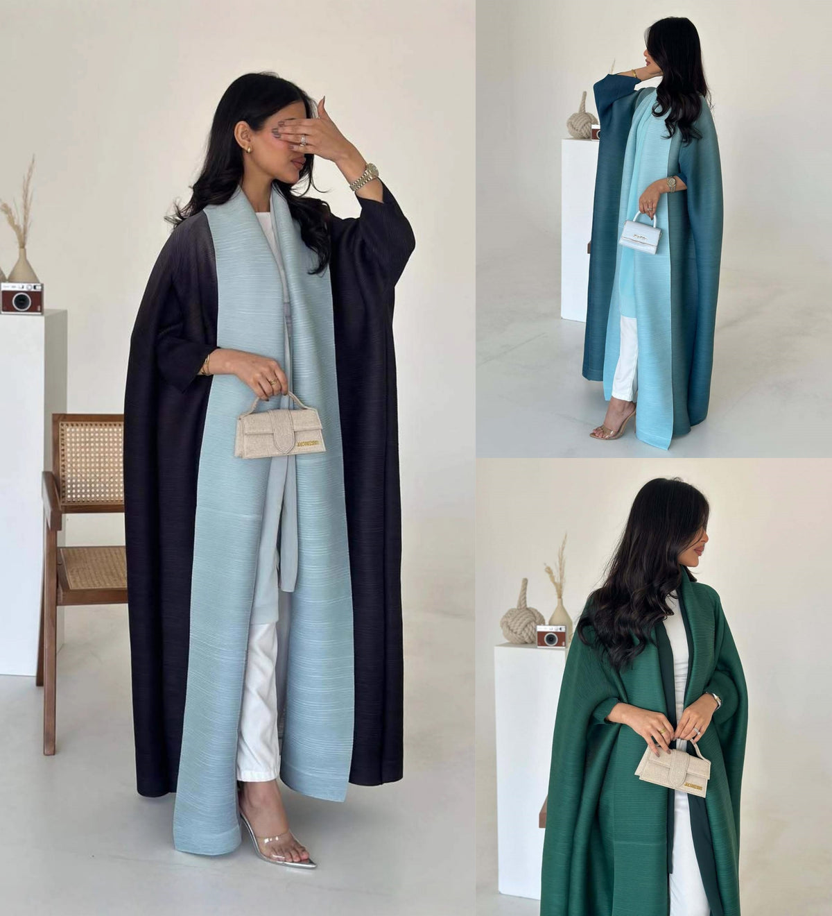 30000  Muslim Abaya Cape Coat