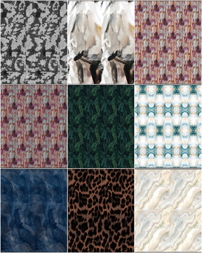 MYI001 Printed Modal Design Catalog - Elegant Styles and Versatile Options - Custom hijab