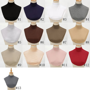 YZ135  Plain Mercerized Cotton Neck Cover Tube