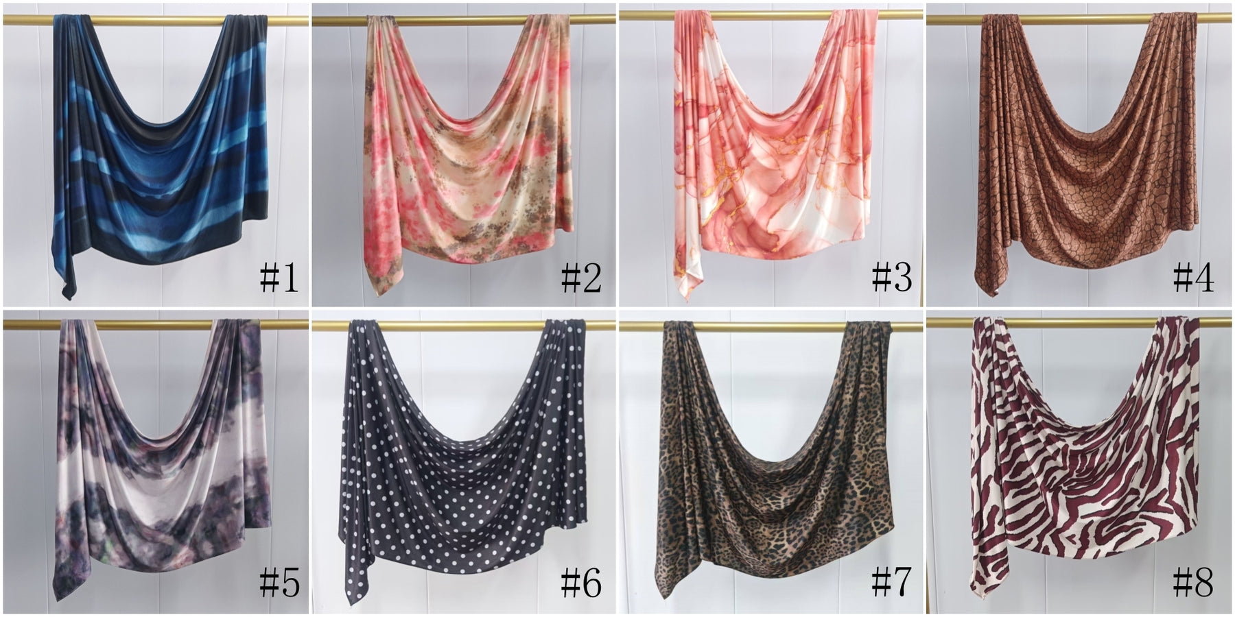 JBMY010  Printed Liquid Jersey Hijab