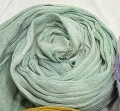 SS004 Plain Tassel Crinkle Modal Hijab