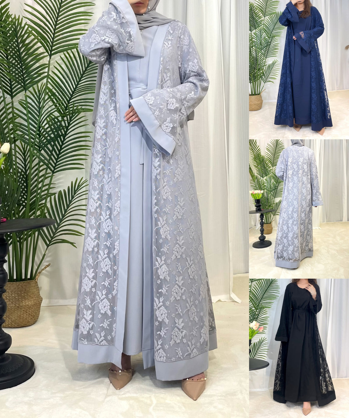 LSLJT  Muslim Fashion Dress Abaya