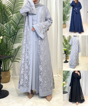 LSLJT  Muslim Fashion Dress Abaya