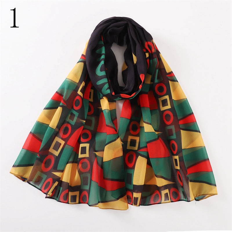 MYP019 African printed scarf