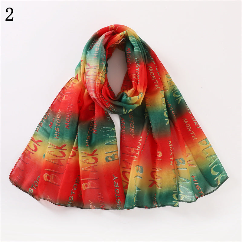 MYP018   African printed scarf