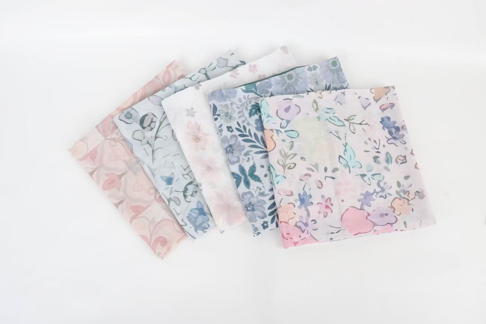 JT070  Hijab -Light floral hijab  hijab/tudung  printed hijab  printed scarf