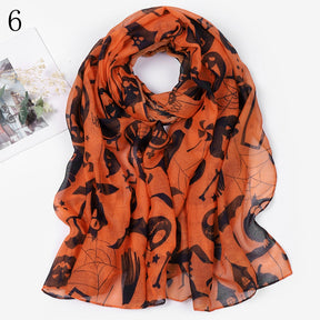 MYP041 Beach floral fashion printed scarf