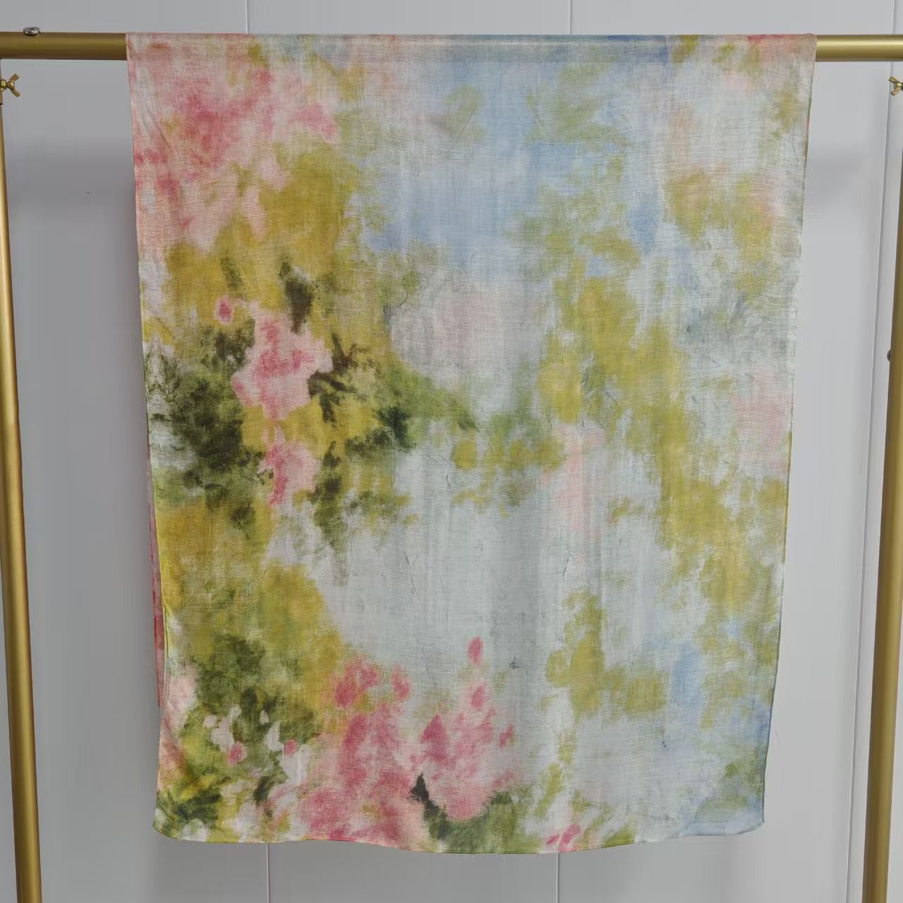 MJ001  Double stitch modal hijab with beautiful prints – softness meets artistry