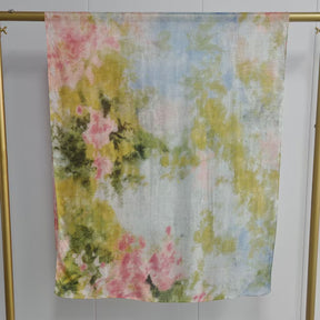 MJ001  Double stitch modal hijab with beautiful prints – softness meets artistry